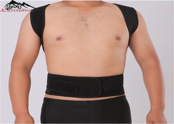 CHINA Ayuda unisex favorable respirable de la cintura y de la parte posterior de la correa de la ayuda de la cintura de la postura correcta negra proveedor