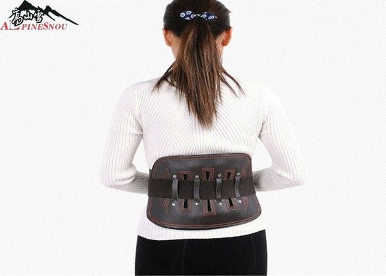CHINA Un apoyo más de espalda de la correa de la ayuda lumbar de cuero de la cintura para el alivio del dolor trasero de la espina dorsal proveedor