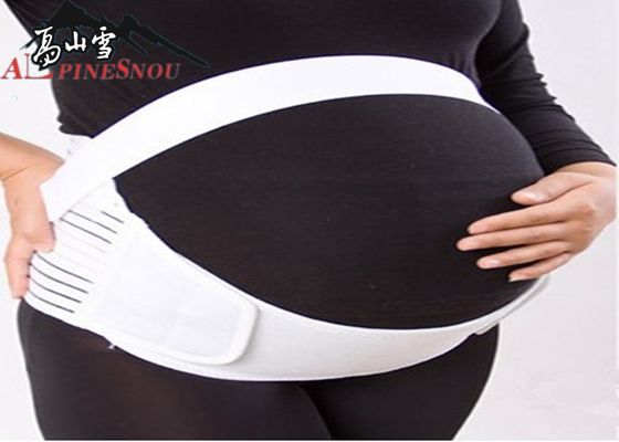 CHINA Color blanco respirable comfortablemente elástico de la correa de cintura de las mujeres embarazadas de la cinta de los pescados proveedor