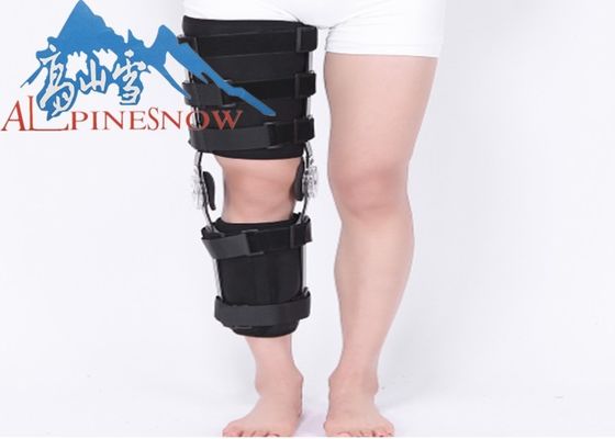 CHINA Ayuda Poste-de Op. Sys. médica de la rodilla/apoyo y ayuda con bisagras neopreno ajustable ortopédico de rodilla de la ROM del ángulo proveedor