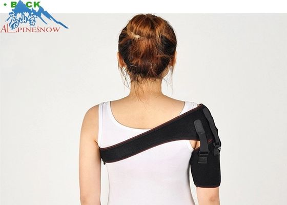 CHINA Apoyo ortopédico elástico ajustable S M L color de la ayuda del hombro del negro del tamaño proveedor