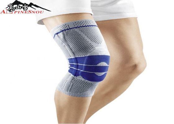 CHINA Rodilleras cómodas de la ayuda del apoyo de rodilla del silicón para la protección de los deportes proveedor