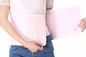 El color postparto material del rosa de la banda del vientre del paño elástico para protege la cintura proveedor