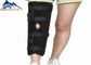 La fisioterapia ortopédica negra articuló el apoyo de rodilla fijado ROM de la ayuda de la rodilla para la rodilla y el ligamento heridos proveedor