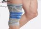 Rodilleras cómodas de la ayuda del apoyo de rodilla del silicón para la protección de los deportes proveedor