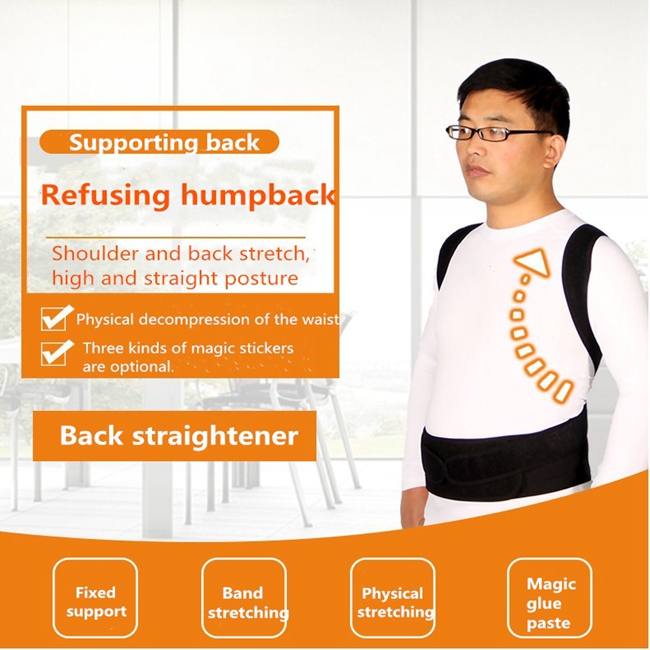 Nuevo apoyo lumbar más de espalda ajustable el elástico de la correa del alivio del dolor de la cintura del apoyo de la correa
