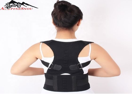 CHINA La ayuda cómoda ajustable de la clavícula detrás Posture la correa de cintura de la parte superior de la espalda del corrector proveedor
