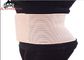 Pesque la cinta elástico Brown/blanco de la correa abdominal postparto respirable proveedor